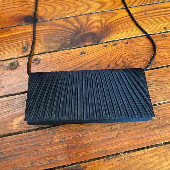 Bijoux Terner Black Formal Clutch Crossbody Purse - Picture 2 of 9